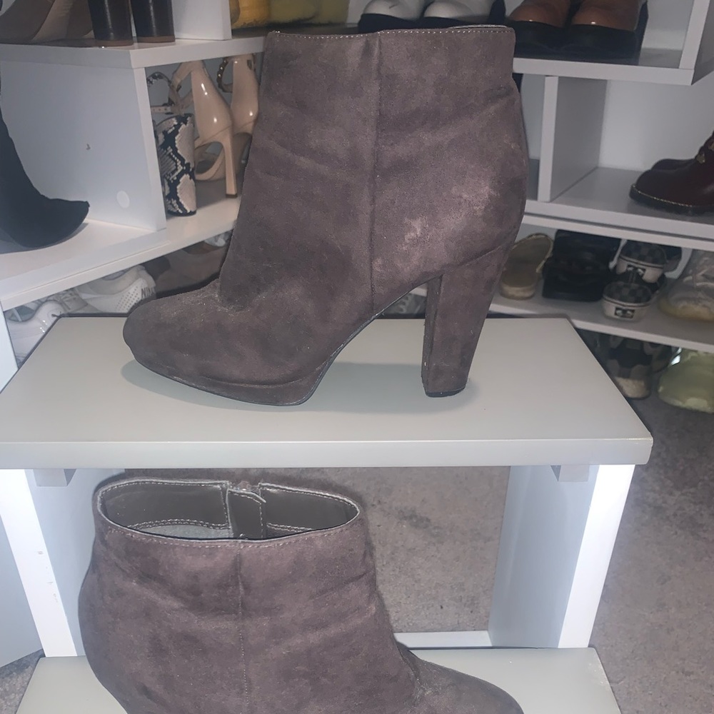 Platform booties